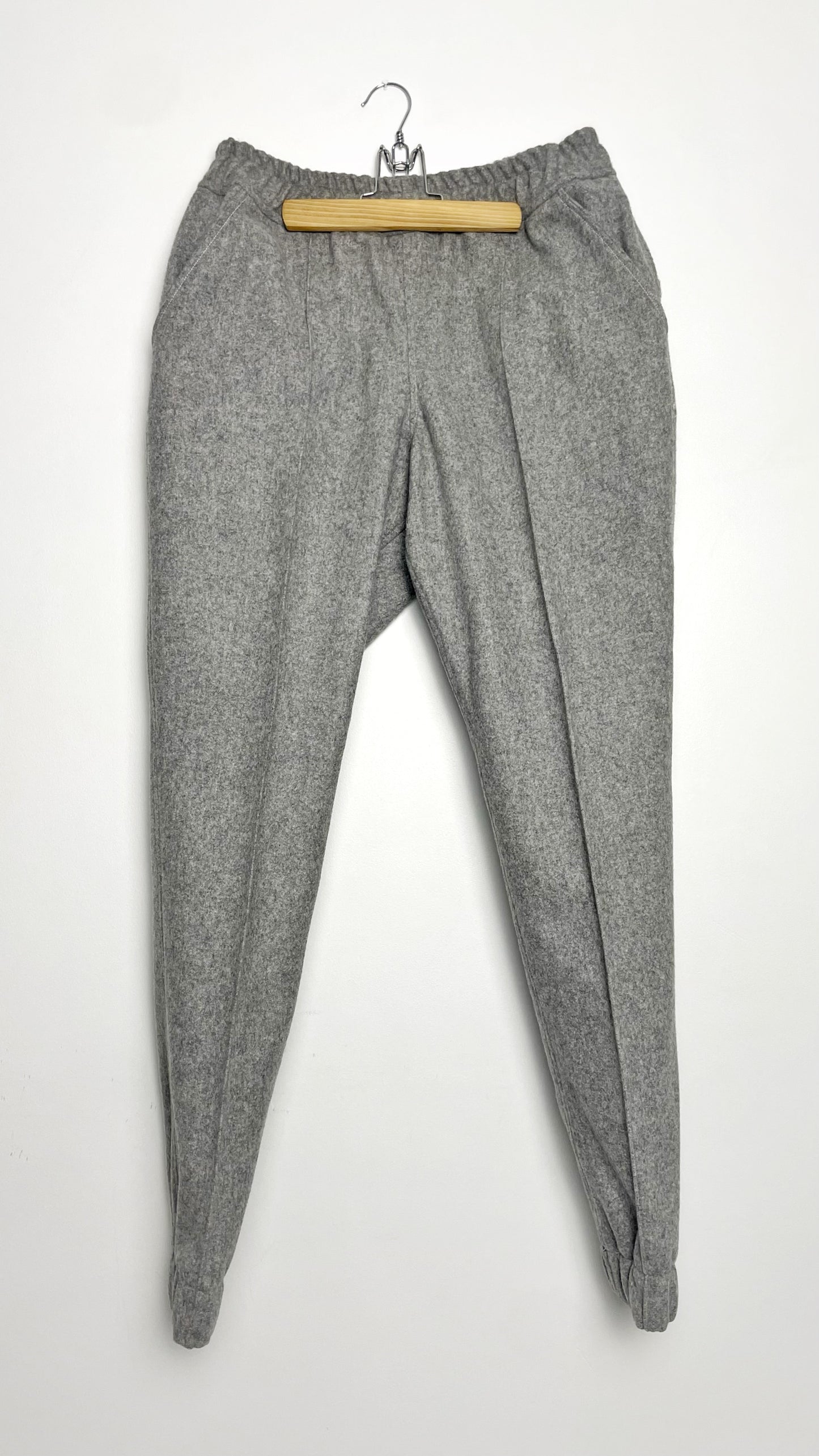 Wool Felt Joggers