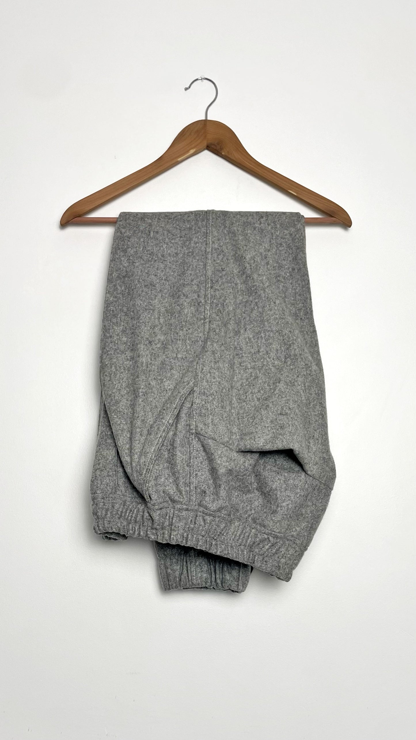 Wool Felt Joggers