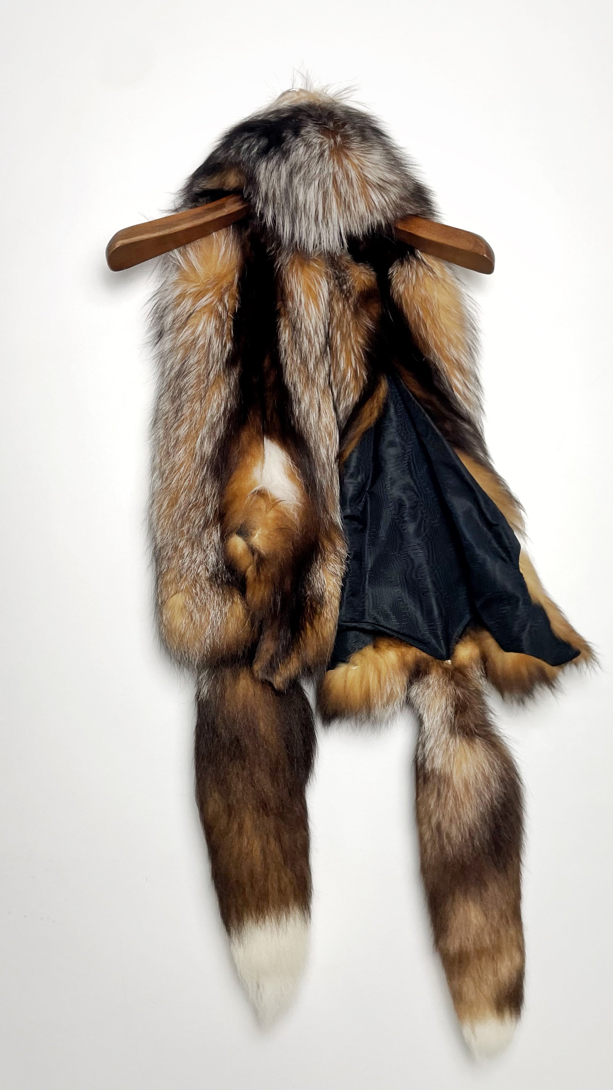CUBE FOXファー Foxy Leather Coat w/ Fox Fur In Tan -..-. ZCRAVE™ OFFICIAL ONLINE