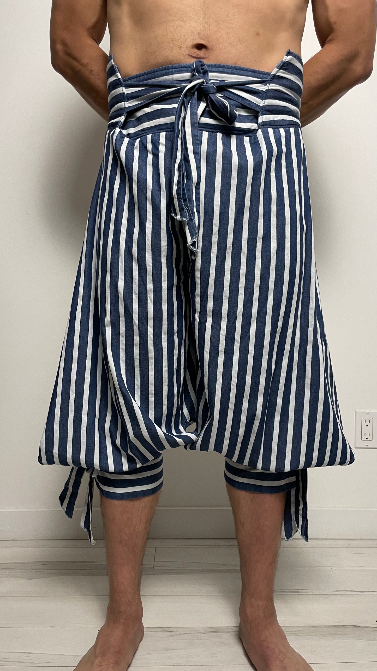 Striped Harem Pants